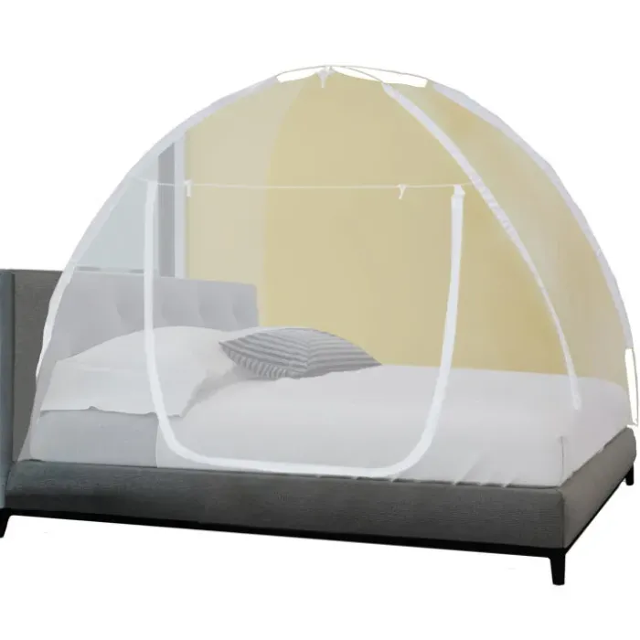 Grande moustiquaire dôme pop-up 195x180 cm pour lit