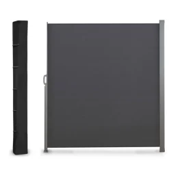 Housse pour paravent rétractable hauteur 2m noire