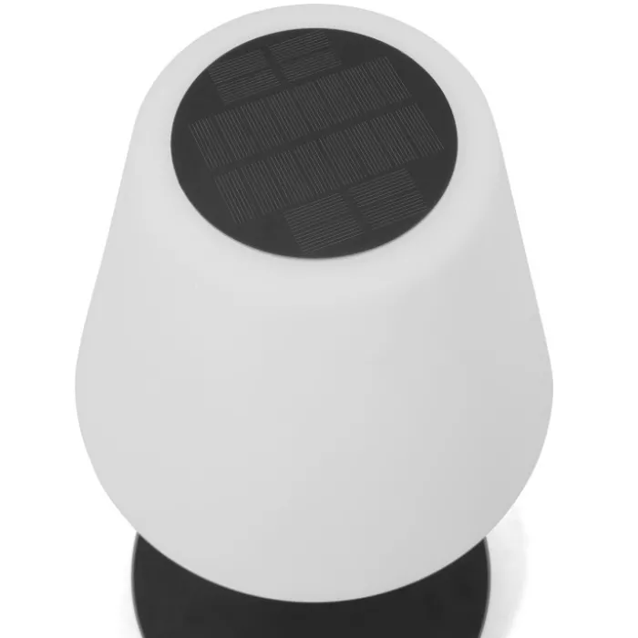 Lampadaire solaire extérieur LED multicolore