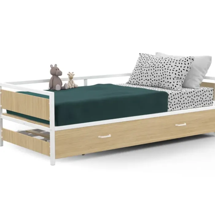 Lit banquette convertible style industriel