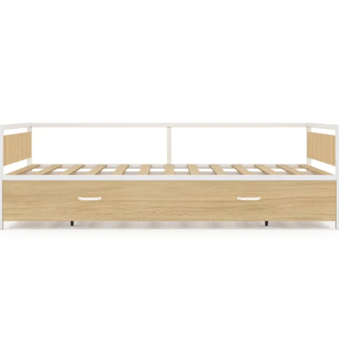 Lit banquette convertible style industriel