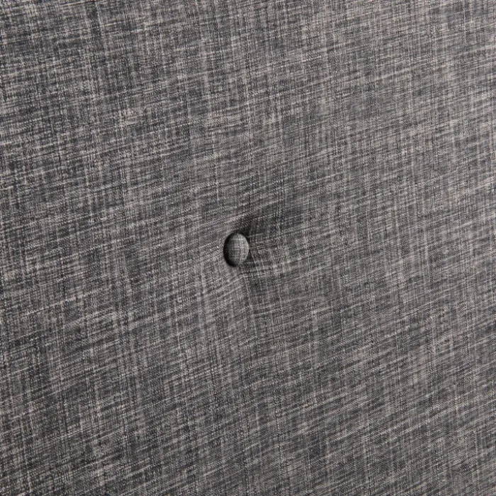 Lit coffre scandinave gris 2 places