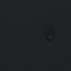 Lit style scandinave 160x200 cm noir