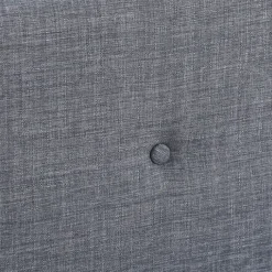 Lit style scandinave 160x200 cm gris