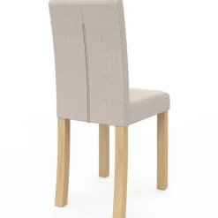 Lot de 6 chaises capitonnées mix color gris, terracotta et beige