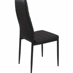 Lot de 6 chaises noires