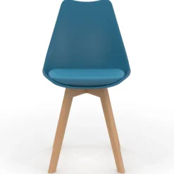 Lot de 8 chaises scandinaves 4 couleurs