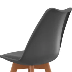 Lot de 6 chaises scandinaves 4 couleurs