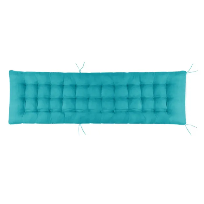 Lot de 2 coussins universels de transat 180 cm bleu canard