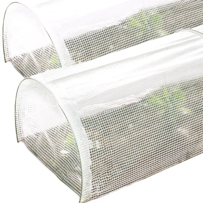 Lot de 2 tunnels de forçage 5 m toutes saisons