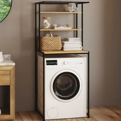 Meuble dessus machine à laver design industriel