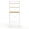 Meuble étagère blanc machine à laver