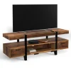 Meuble TV 140cm avec rangements