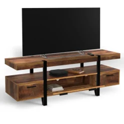 Meuble TV 140cm avec rangements