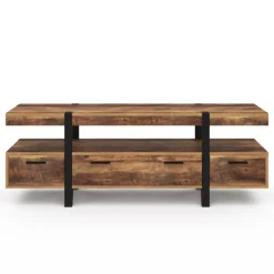 Meuble TV 140cm avec rangements