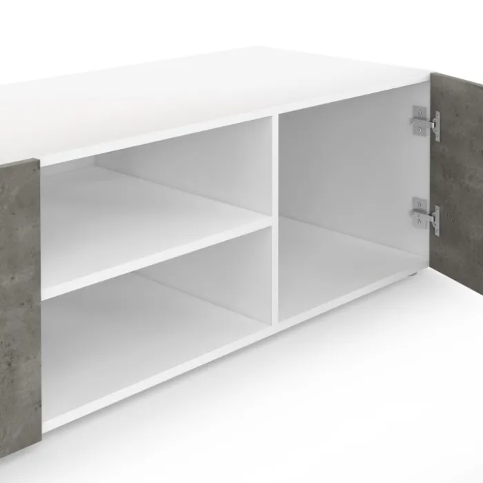 Meuble TV effet béton
