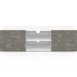 Meuble TV effet béton