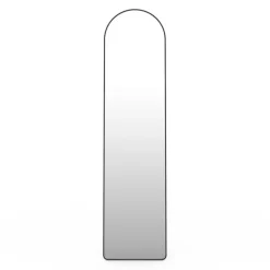 Miroir sur pied contour noir 160 x 40 cm