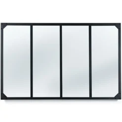 Miroir verrière style industriel