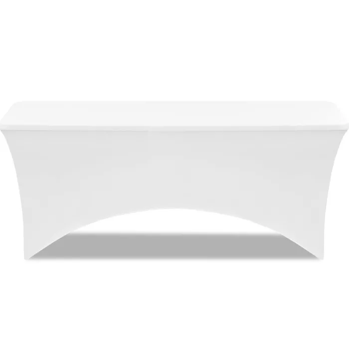 Nappe rectangulaire extensible blanche