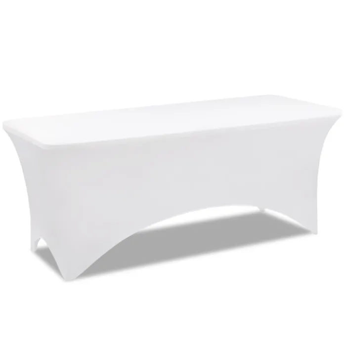 Nappe rectangulaire extensible blanche