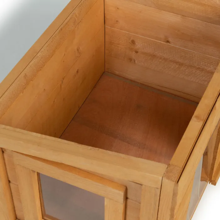 Niche en bois pour chat