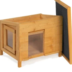 Niche en bois pour chat