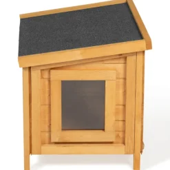 Niche en bois pour chat