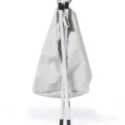 Panier à linge pliable gris 3 compartiments
