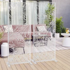 Panneau décoratif universel 150 x 50 CM PALM gris clair