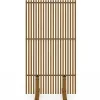 Paravent extérieur ajouré claustra décoratif extérieur 80 x 150 cm effet bois
