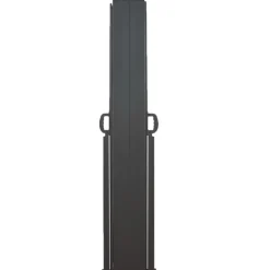 Paravent rétractable double gris anthracite