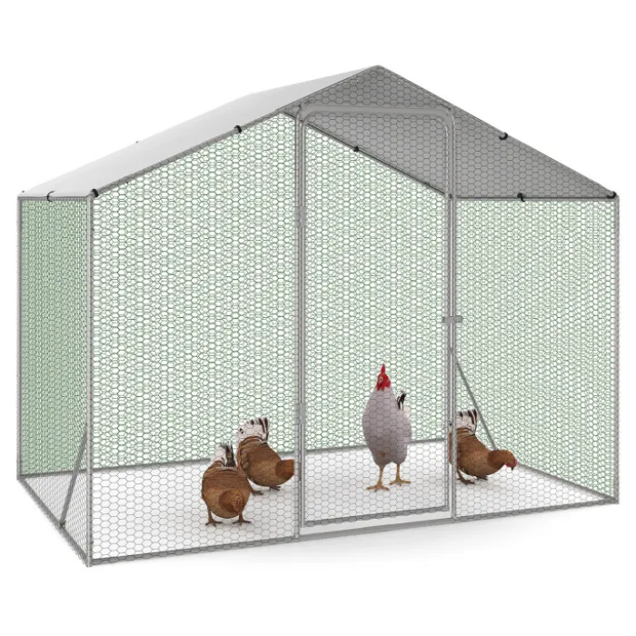 Parc à poules grillagé 3 m²