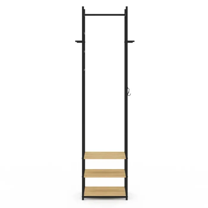 Penderie d'entrée et porte manteau