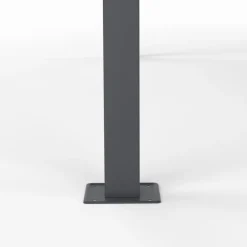 Pergola édition collector persiennes verticales toit rétractable 3x4 M 4 pans modulables gris anthracite
