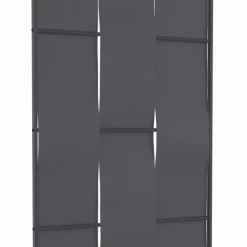 Pergola persienne 3x4 M gris anthracite avec toit rétractable et 4 pans modulables