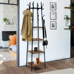 Porte-manteau industriel sur pieds