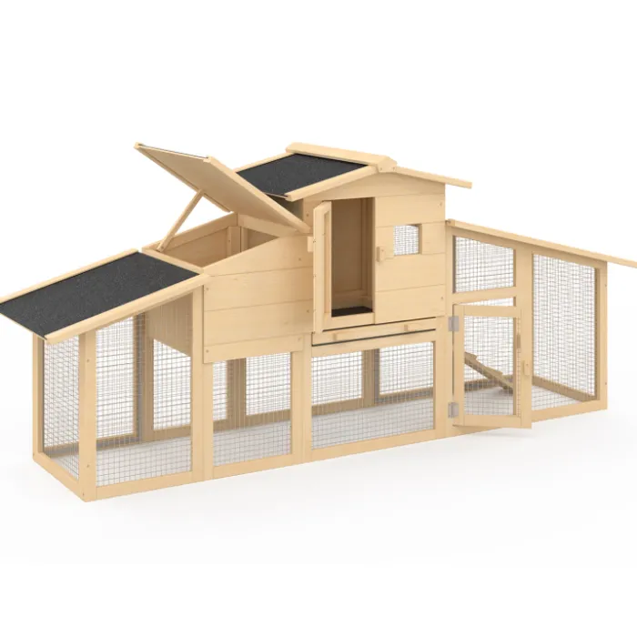 Poulailler XXL en bois avec pondoir