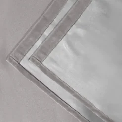Rideaux occultants thermiques gris clair