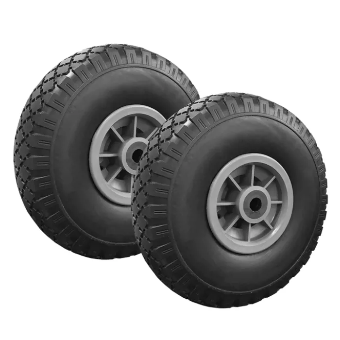 Roues increvables 250 mm pour brouette, diable, chariot