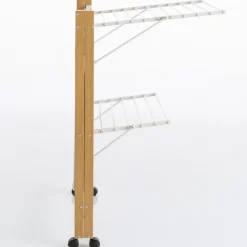 Séchoir design imitation bois pliable