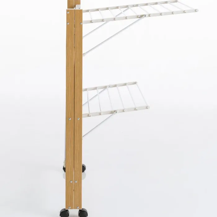 Séchoir design imitation bois pliable