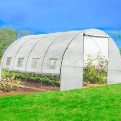 Serre de jardin blanche 12 m² 4x3 m