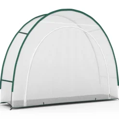 Serre d'hivernage balcon et terrasse 300x80x220 cm en demi lune
