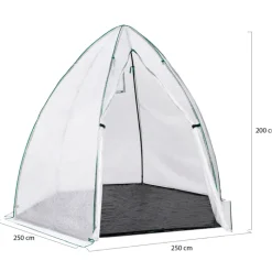 Serre hivernage grand format pour plantes