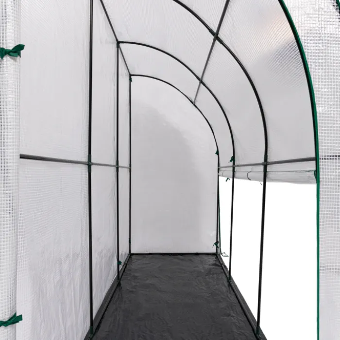 Serre murale pour hivernage des plantes