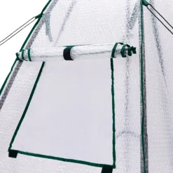 Serre pour hivernage des plantes bâche bulle