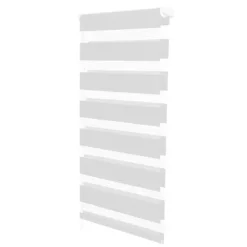 Store jour nuit blanc 60 x 230 cm