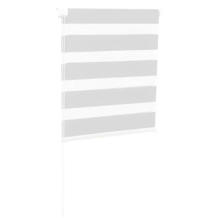 Stores jour nuit blancs 40 x 170 cm