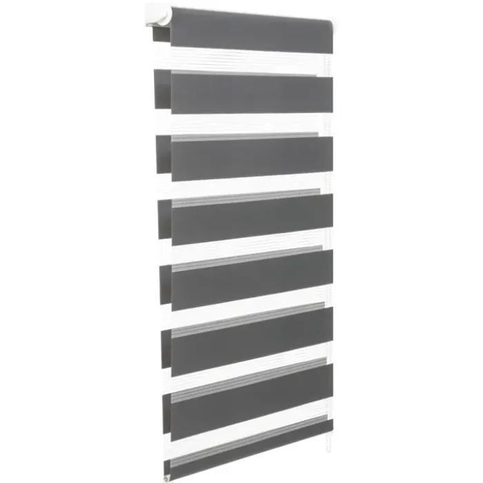 Stores jour nuit gris 55x 170 cm